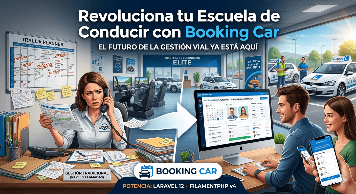 Revoluciona tu Escuela de Conducir con Booking Car: El Futuro de la Gestión Vial ya está aquí