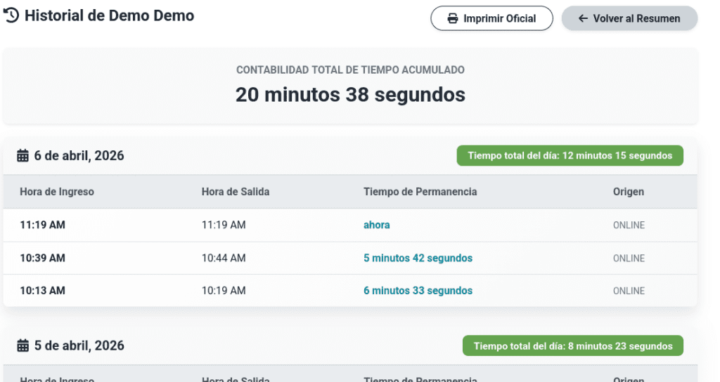 registro registro