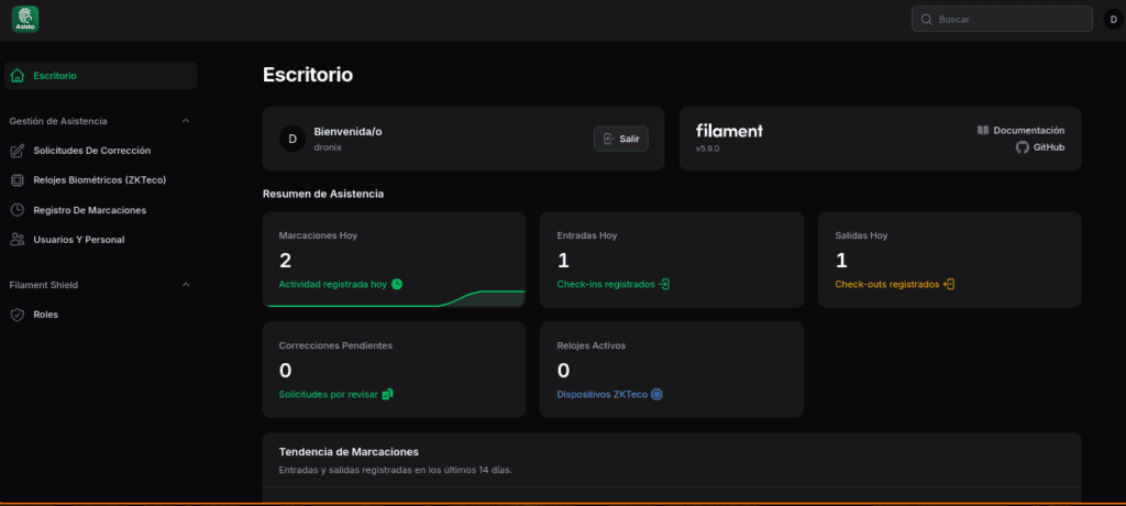 asistencia asistencia